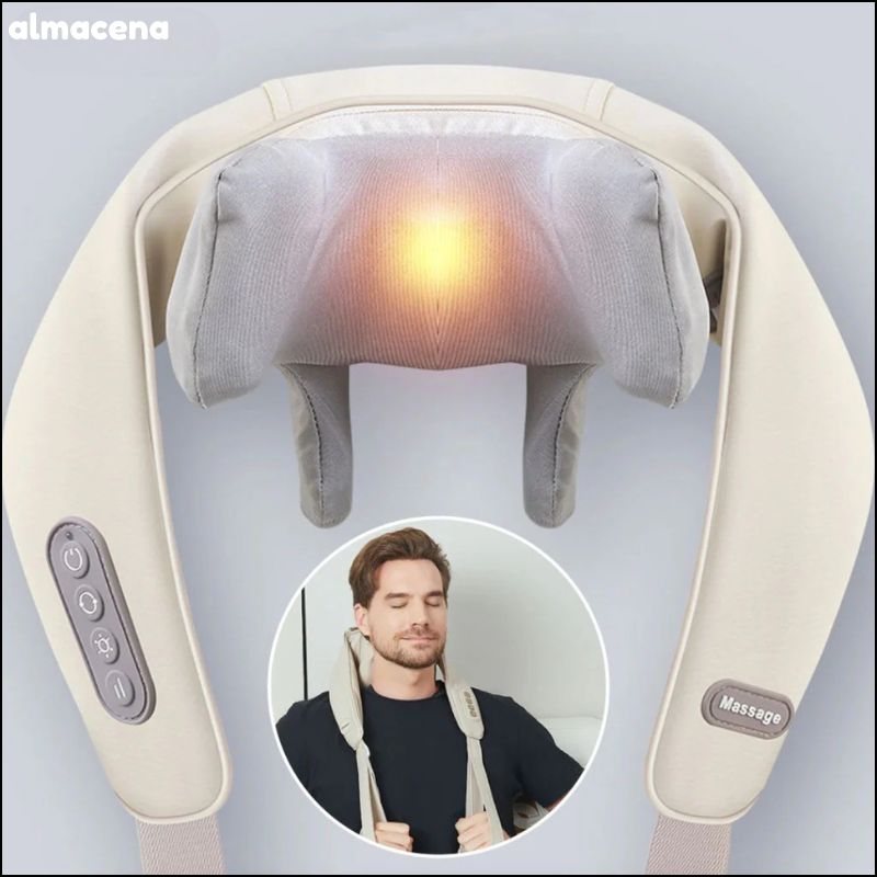 Masajeador de Cuello y Hombros para una Relajación Instantánea