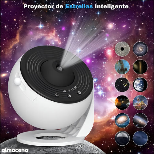 Proyector de Estrellas Inteligente 12-en-1 | Cielo Galáctico Realista
