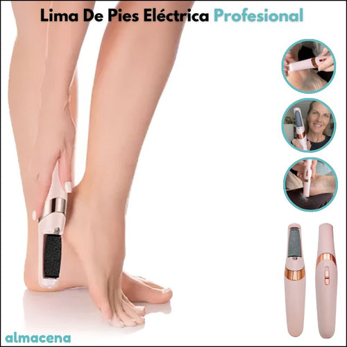 Lima De Pies Eléctrica Profesional Para Eliminar Callosidades Y Piel Muerta