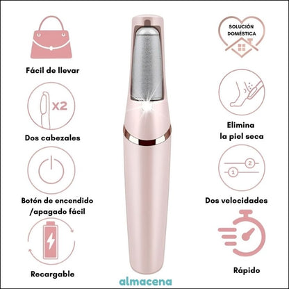 Lima De Pies Eléctrica Profesional Para Eliminar Callosidades Y Piel Muerta