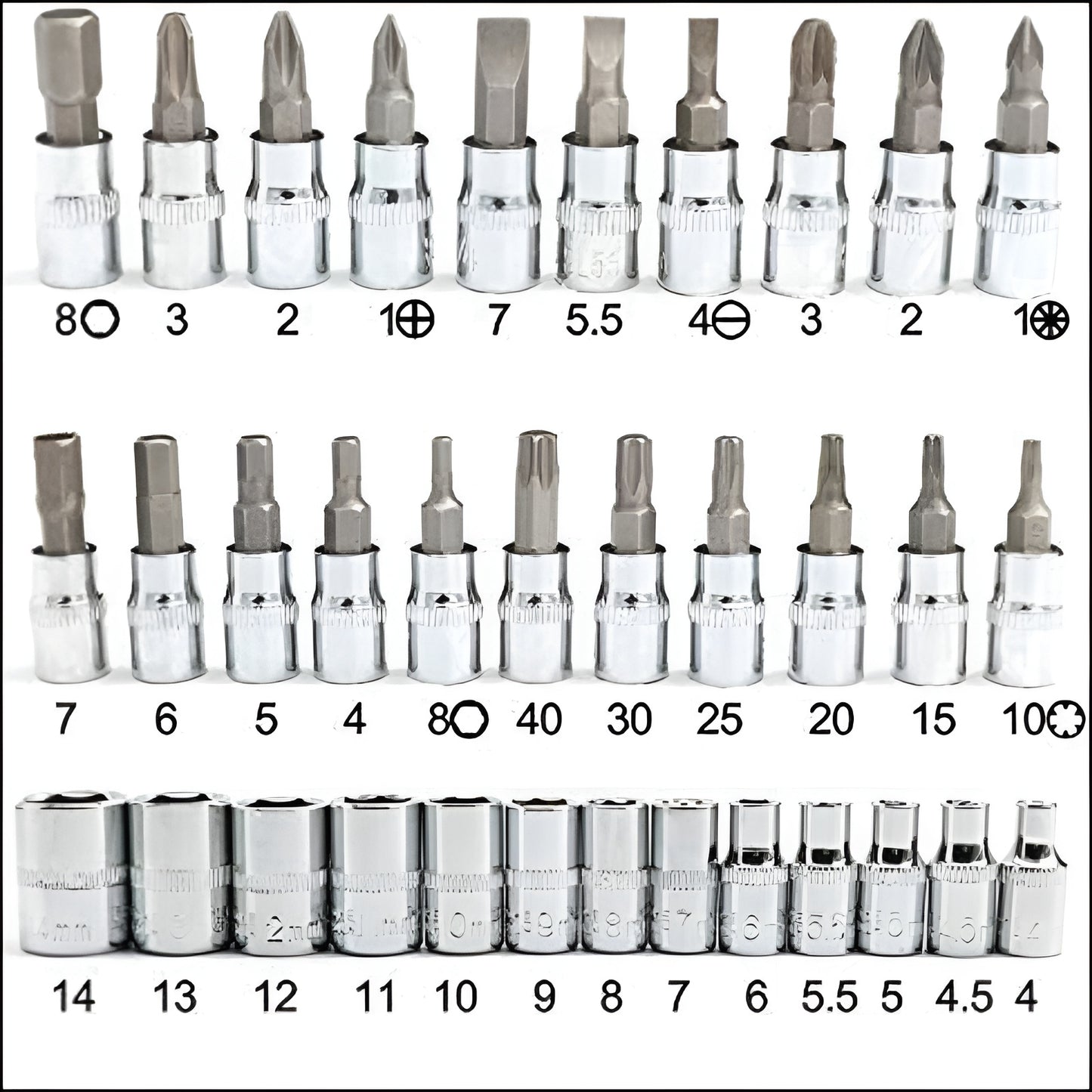 Set de Herramientas Práctico, Completo y Portátil ( 46 Piezas )