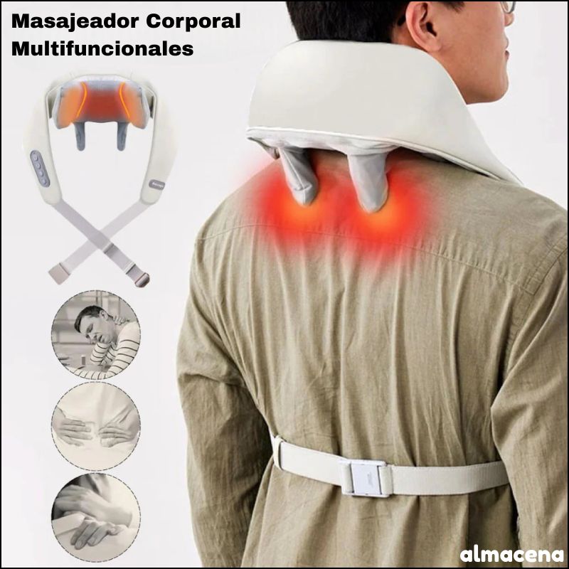 Masajeador de Cuello y Hombros para una Relajación Instantánea