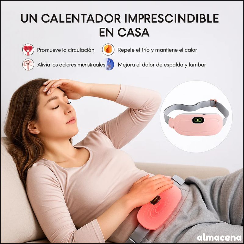 Cinturón Masajeador de Cólicos Relajación y Confort en Minutos