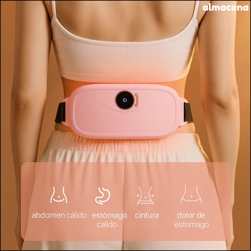 Cinturón Masajeador de Cólicos Relajación y Confort en Minutos