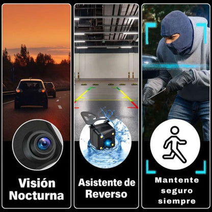 Espejo Retrovisor con Doble Cámara