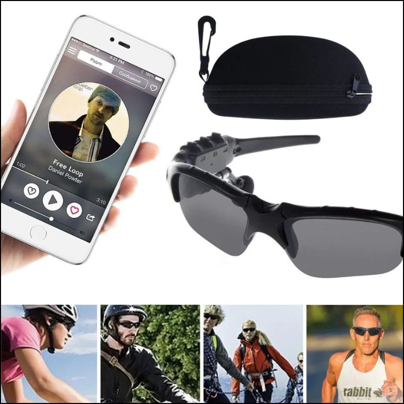 Lentes de Sol Inteligentes con Audífonos Bluetooth