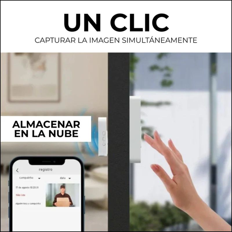 Timbre Inteligente con Cámara — Tu Seguridad y Tranquilidad en Casa