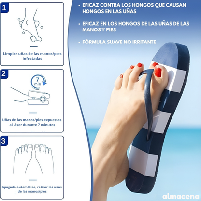 Dispositivo Láser Para Uñas Para Tratar Tus Uñas En Solo 7 Minutos Al Día