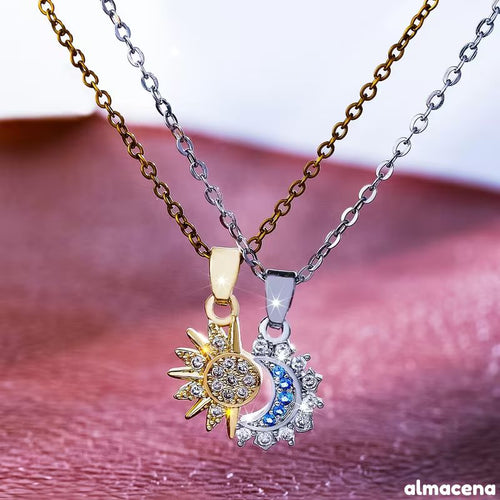 Collares Unidos Sol y Luna – Tu Mitad Perfecta Para Almas Conectadas