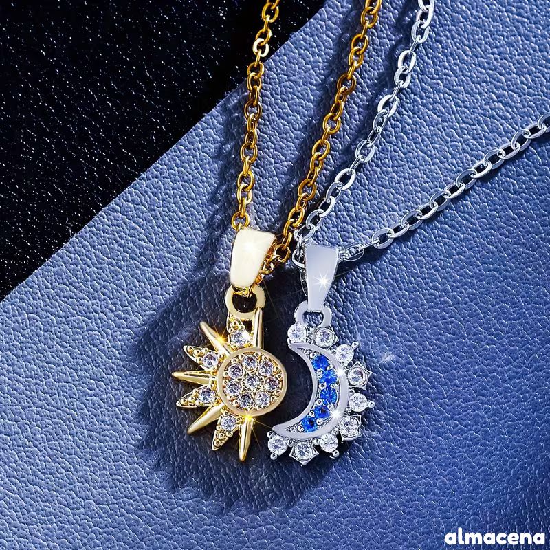 Collares Unidos Sol y Luna – Tu Mitad Perfecta Para Almas Conectadas