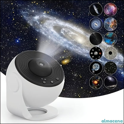 Proyector de Estrellas Inteligente 12-en-1 | Cielo Galáctico Realista