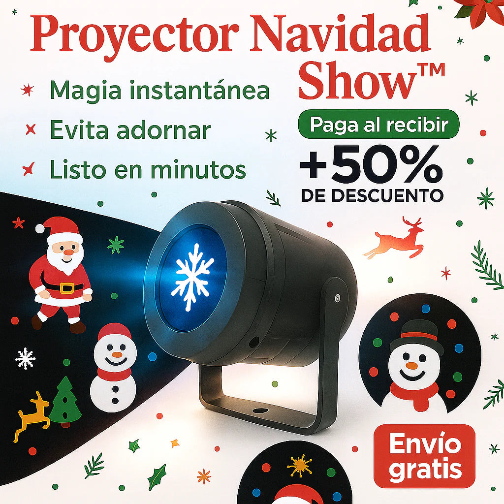 Proyector Navidad Show